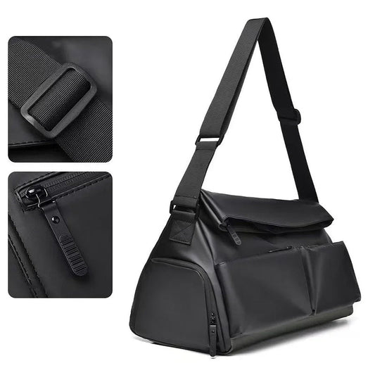 📢📢49% OFF !!!⏰Waterproof Travel Duffel Bag with Shoe Compartment