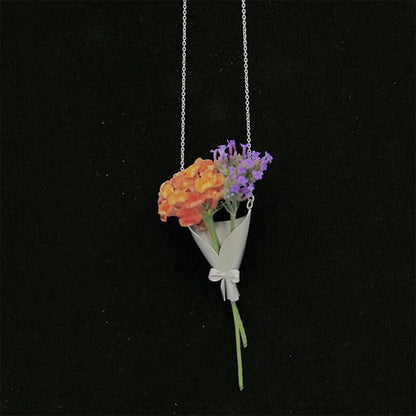 💐DIY Bouquet Necklace🔥