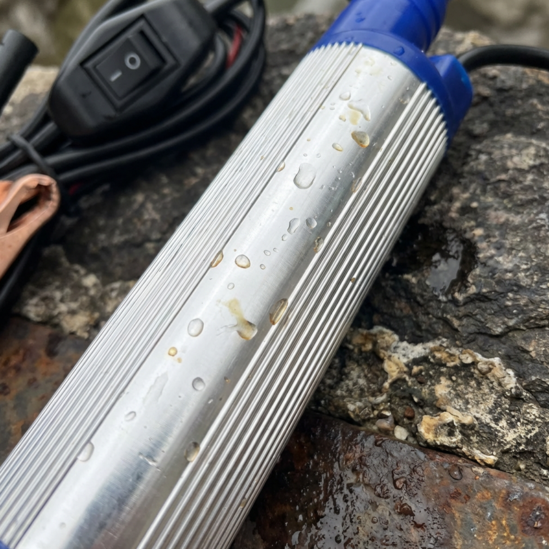 Portable Submersible Electric Pump with Alligator Clips