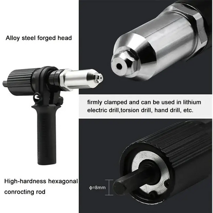Electric Rivet Gun Adapter Kit