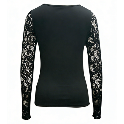 🎁2026 New Arrivals 49% OFF💖Women's Sexy Cutout Lace Sleeve Top