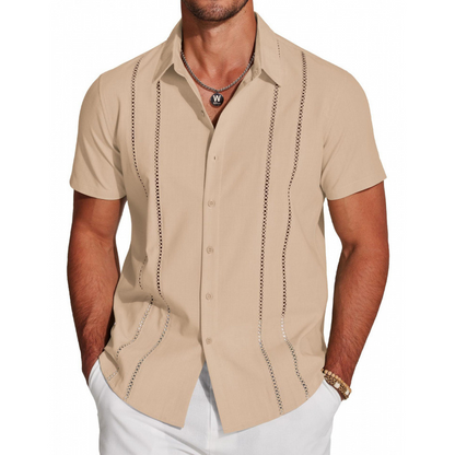 💥Hot Sales-49% OFF🔥 Men's Button-Down Shirt – Breathable & Quick-Dry 🏃💨【Flash Sale】