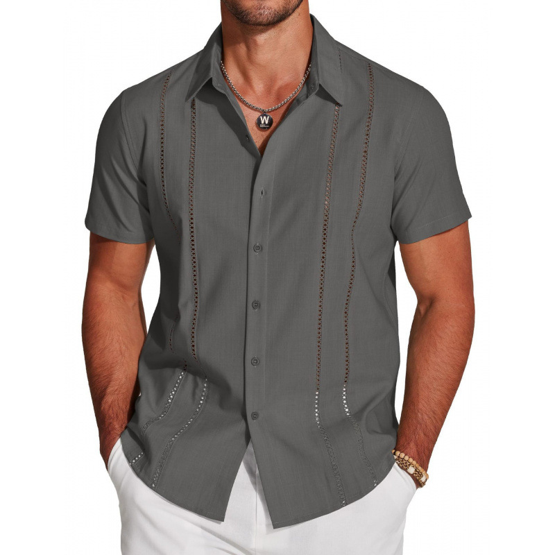 💥Hot Sales-49% OFF🔥 Men's Button-Down Shirt – Breathable & Quick-Dry 🏃💨【Flash Sale】