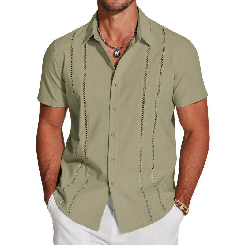 💥Hot Sales-49% OFF🔥 Men's Button-Down Shirt – Breathable & Quick-Dry 🏃💨【Flash Sale】