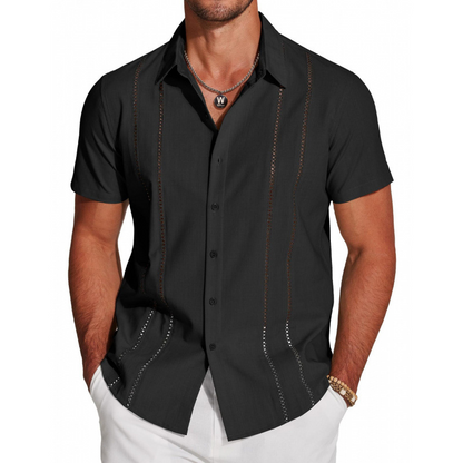 💥Hot Sales-49% OFF🔥 Men's Button-Down Shirt – Breathable & Quick-Dry 🏃💨【Flash Sale】