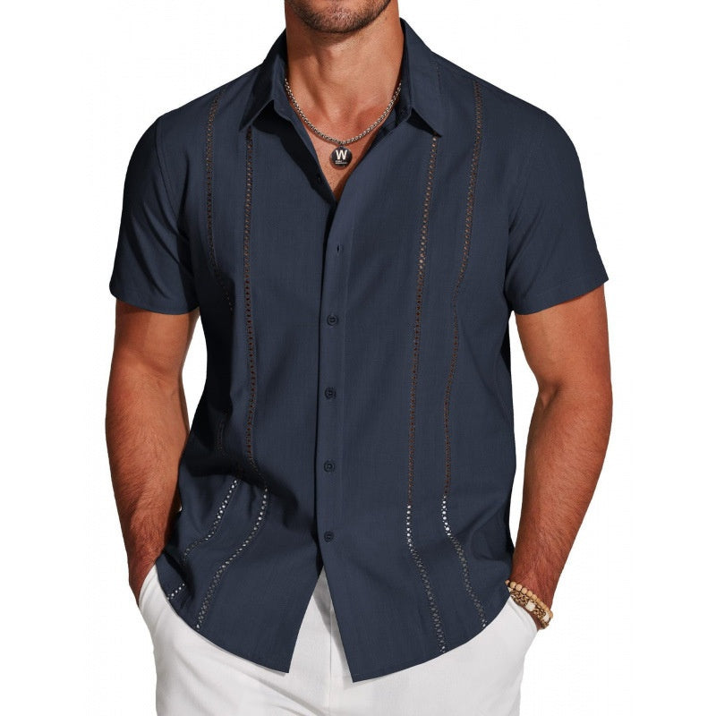 💥Hot Sales-49% OFF🔥 Men's Button-Down Shirt – Breathable & Quick-Dry 🏃💨【Flash Sale】