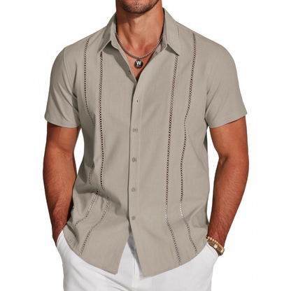 💥Hot Sales-49% OFF🔥 Men's Button-Down Shirt – Breathable & Quick-Dry 🏃💨【Flash Sale】