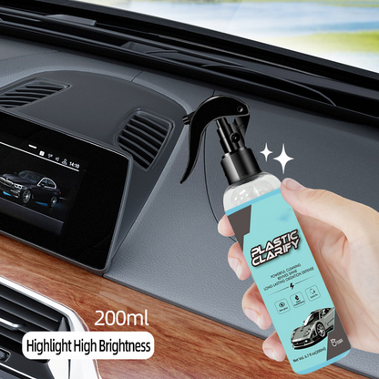 ✨ Multipurpose Car Plastic Restorer Spray – Revive Dull Plastic, Rubber & Leather with a High-Gloss Finish🔥