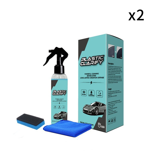 ✨ Multipurpose Car Plastic Restorer Spray – Revive Dull Plastic, Rubber & Leather with a High-Gloss Finish🔥