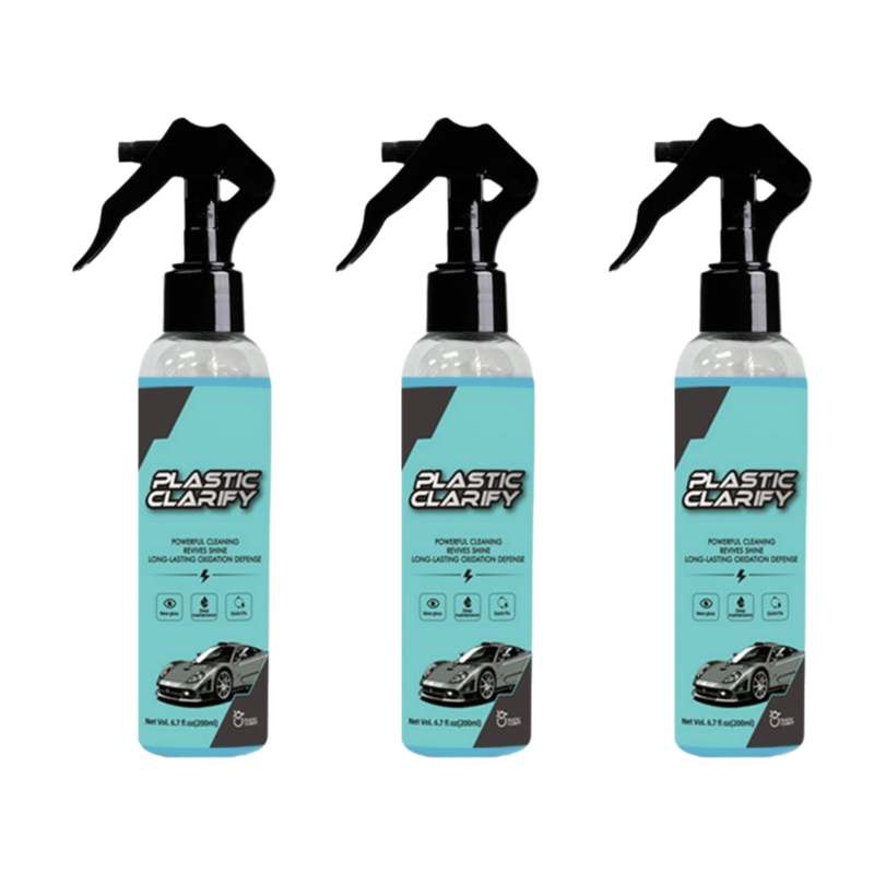 ✨ Multipurpose Car Plastic Restorer Spray – Revive Dull Plastic, Rubber & Leather with a High-Gloss Finish🔥