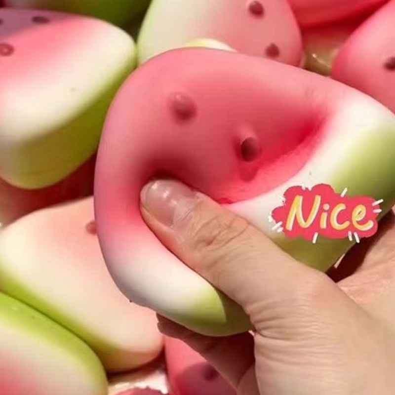 Watermelon Slice Squishy Stress Relief Toy