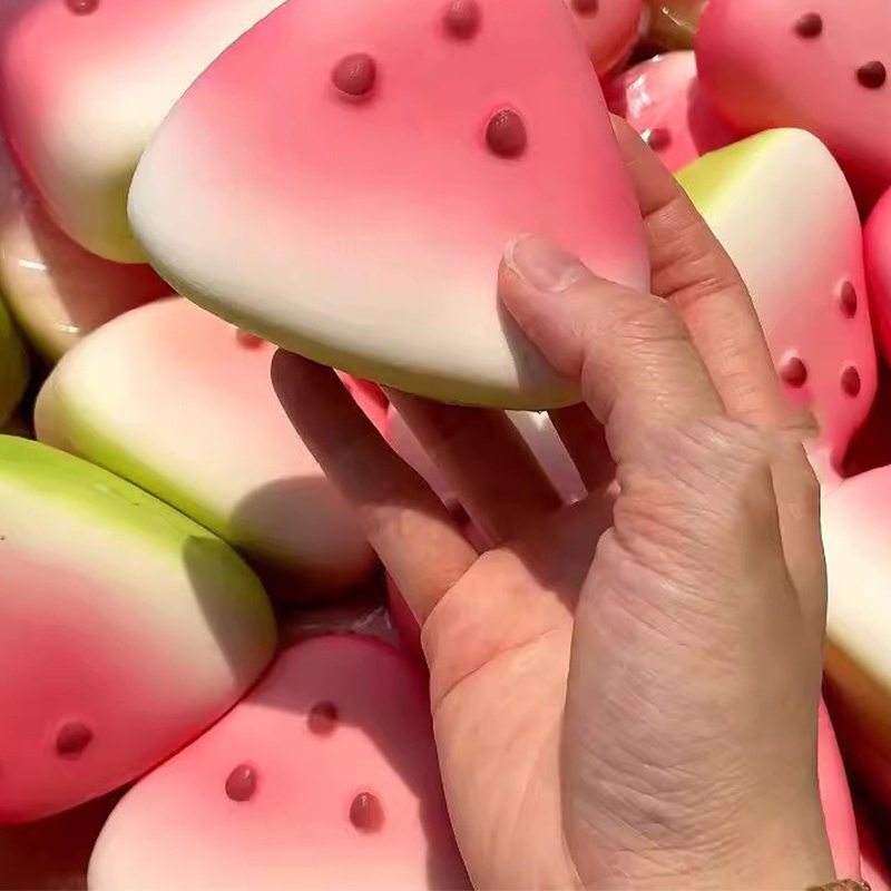 Watermelon Slice Squishy Stress Relief Toy