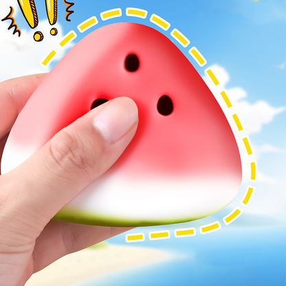 Watermelon Slice Squishy Stress Relief Toy