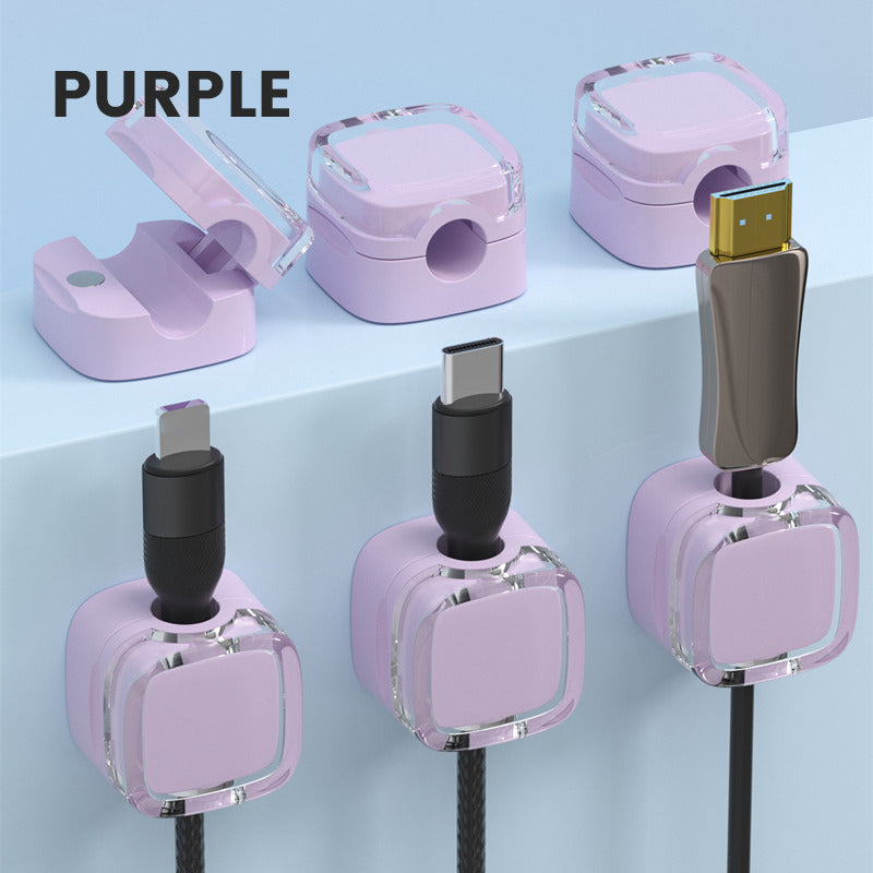 6PCS Portable Magnetic Cable Clips