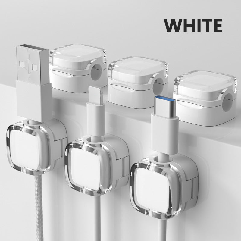 6PCS Portable Magnetic Cable Clips