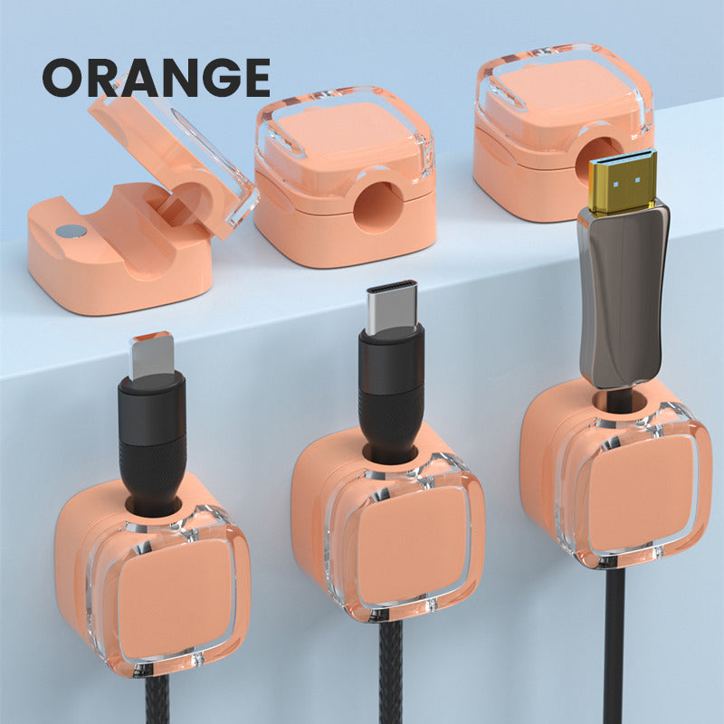 6PCS Portable Magnetic Cable Clips