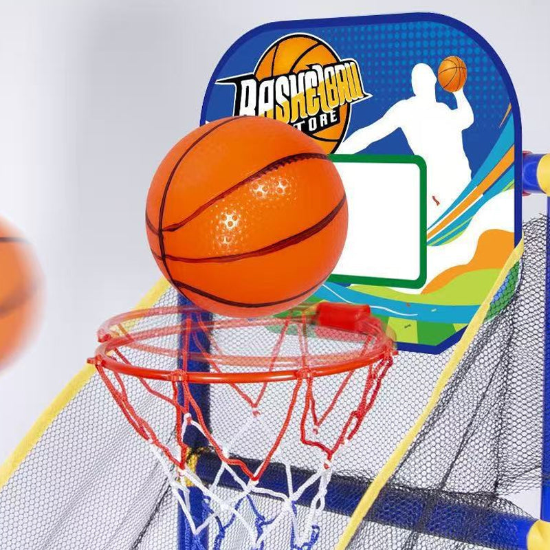 ⏰49% OFF NOW!⛹️Fast Shipping 🚚💨Kids' Indoor Basketball Arcade Game with 4 Balls🏀