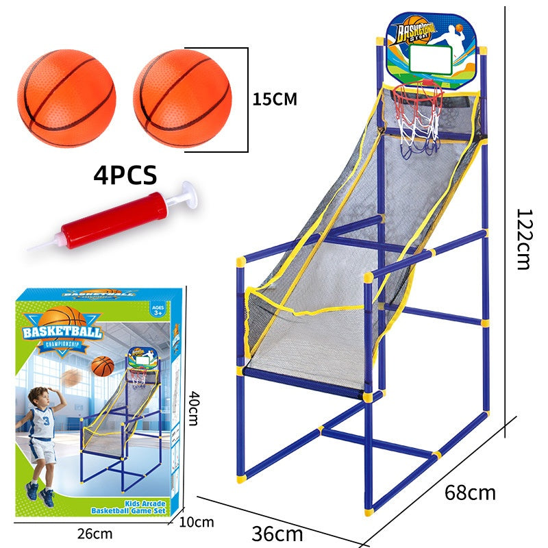 ⏰49% OFF NOW!⛹️Fast Shipping 🚚💨Kids' Indoor Basketball Arcade Game with 4 Balls🏀