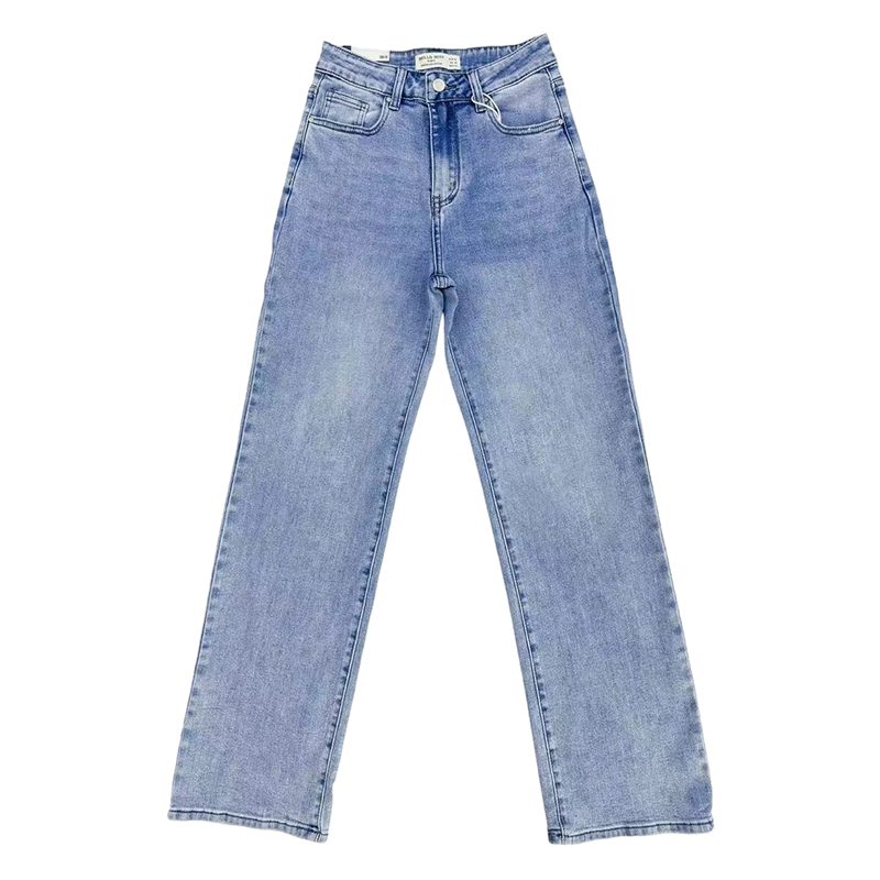Women's High-Waist Wide-Leg Jeans