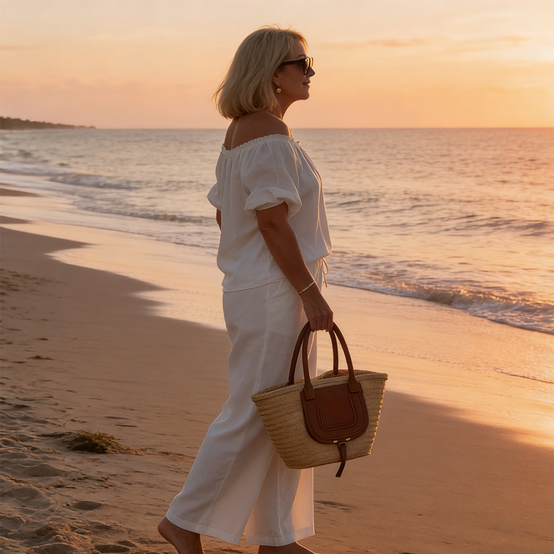 👚 49% OFF NOW! 💃 Women's Drawstring Top & Pants 2-Piece Set – Relaxed Fit, Comfortable & Perfect for Lounging or Everyday Style 🌸