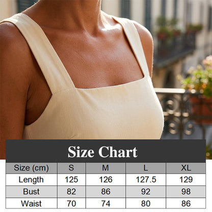 Sleeveless Summer Dress with Pockets
