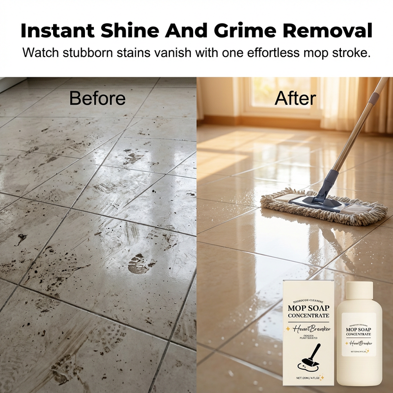 Quick-Dry Deep Cleaning Floor Solution