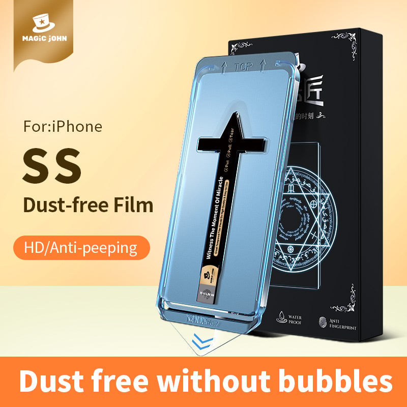 📱Invisible Artifact Screen Protector -Dust Free Without Bubbles