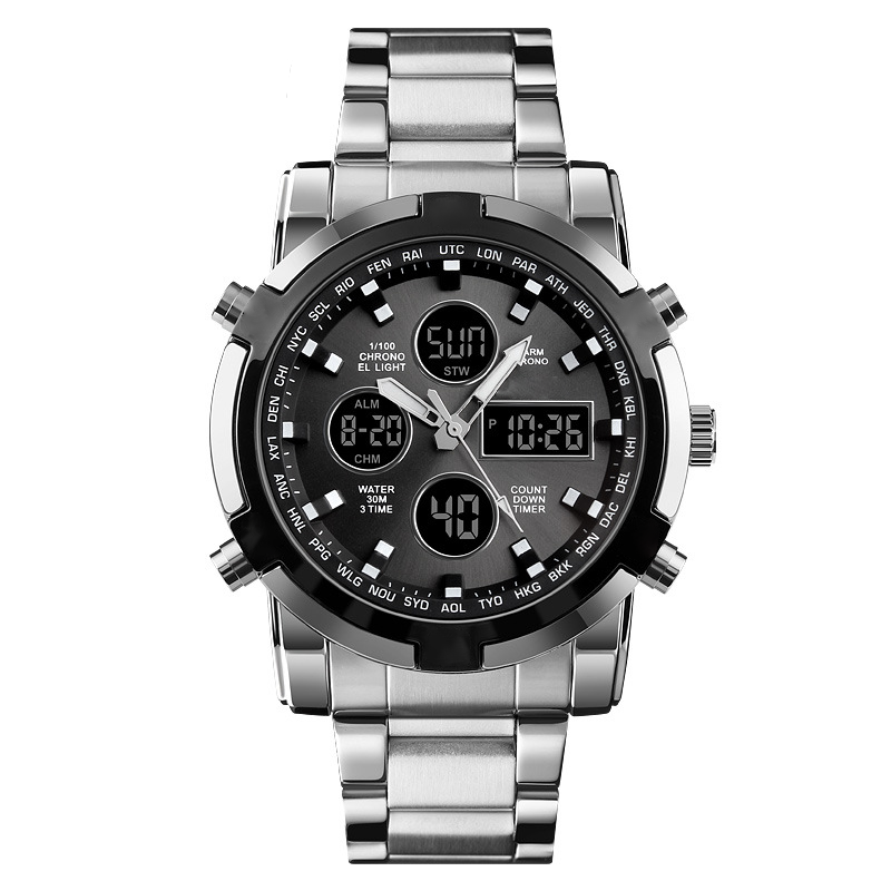 🔥50% OFF for a limited time🔥Men's Waterproof Military Analog-Digital Watches