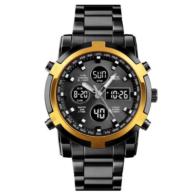 🔥50% OFF for a limited time🔥Men's Waterproof Military Analog-Digital Watches