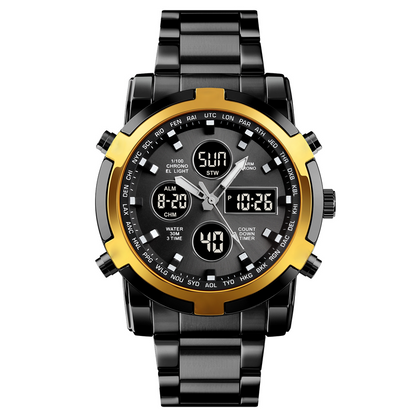 🔥50% OFF for a limited time🔥Men's Waterproof Military Analog-Digital Watches