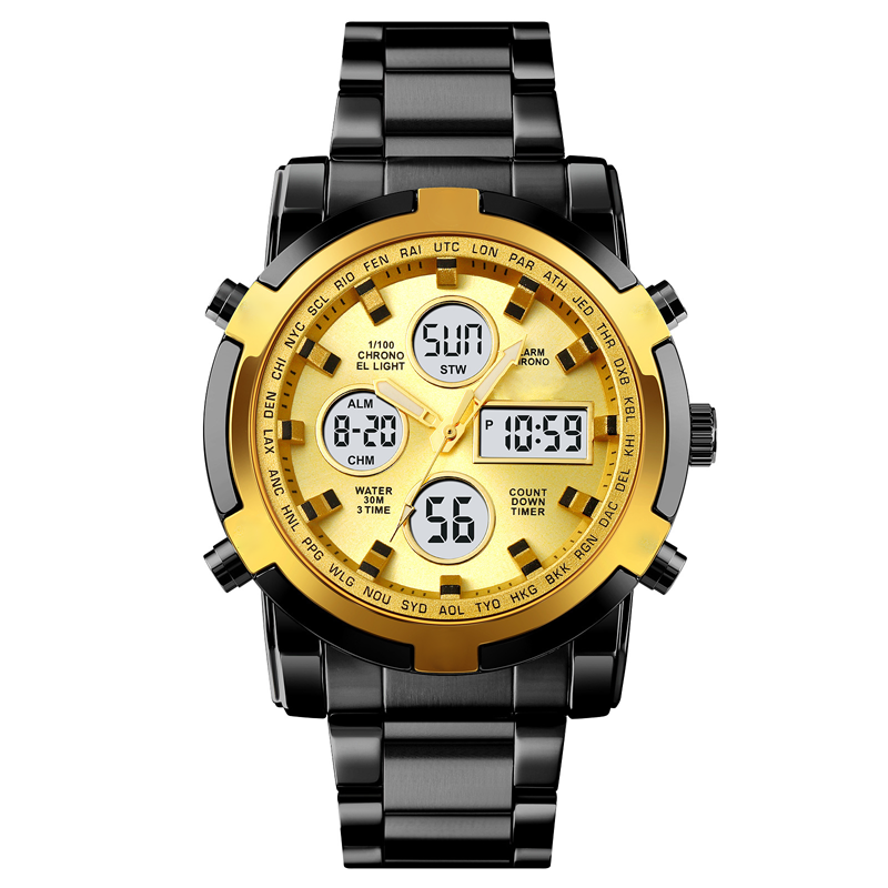 🔥50% OFF for a limited time🔥Men's Waterproof Military Analog-Digital Watches