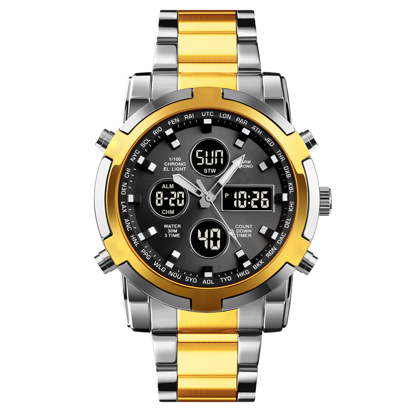 🔥50% OFF for a limited time🔥Men's Waterproof Military Analog-Digital Watches