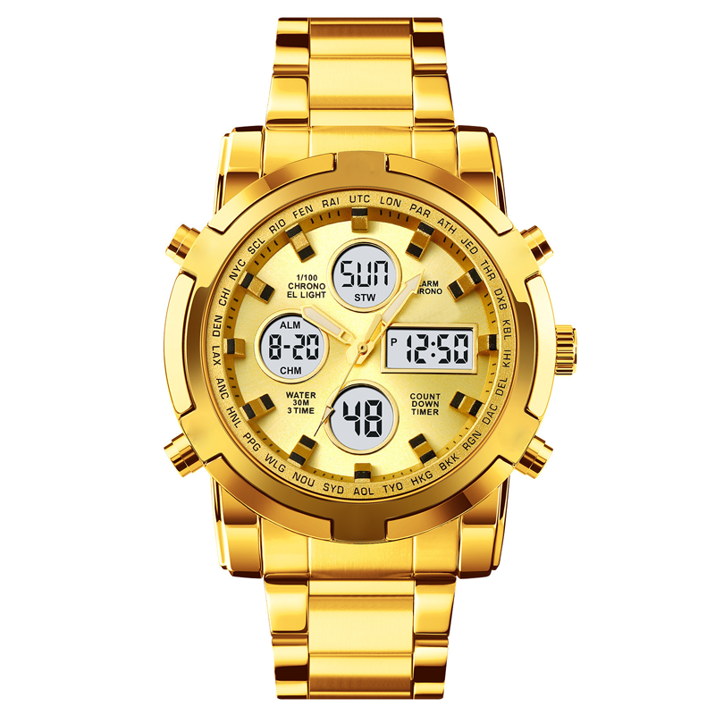🔥50% OFF for a limited time🔥Men's Waterproof Military Analog-Digital Watches