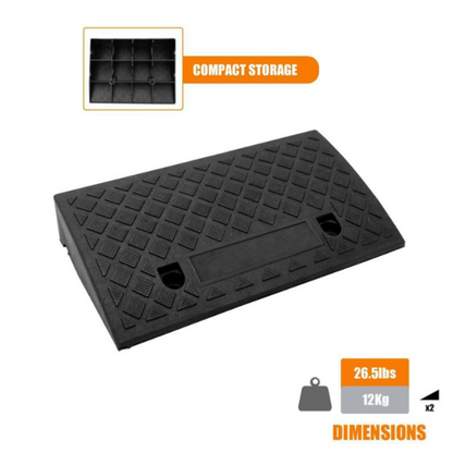 ♿ Portable Curb Ramp – Safer, Smoother Access Over Curbs & Steps