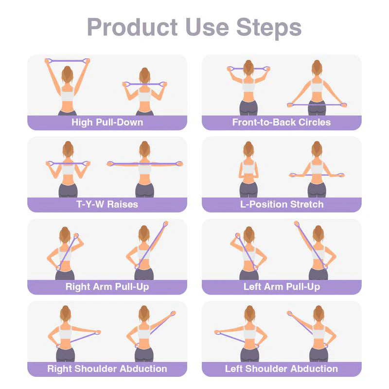 🔥Ergonomic Posture Corrector Resistance Band