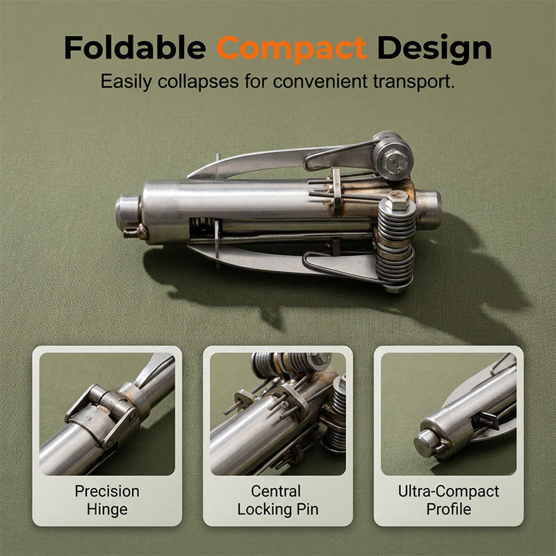 🔥Stainless Steel Folding Grappling Hook