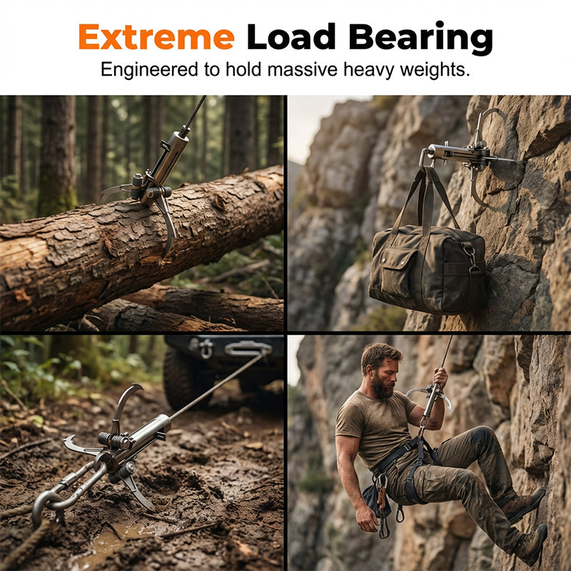 🔥Stainless Steel Folding Grappling Hook