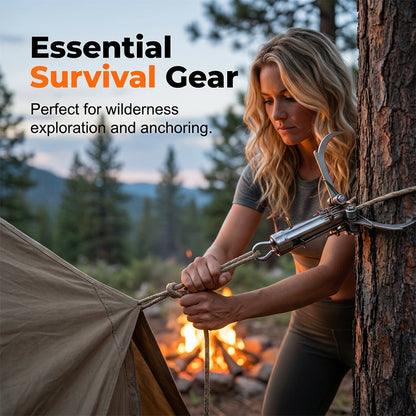 🔥Stainless Steel Folding Grappling Hook