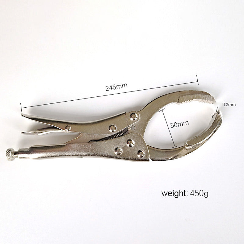 🔧Locking Grip Car Oil Filter Remover Wrench，Self-Locking, Universal Fit, One Tool for All Filters ✅