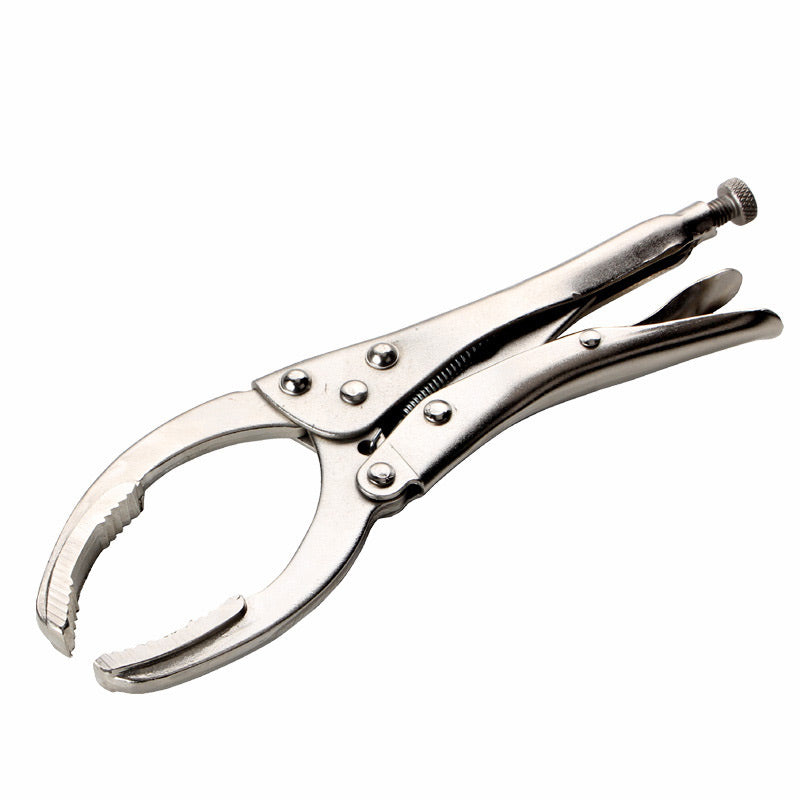 🔧Locking Grip Car Oil Filter Remover Wrench，Self-Locking, Universal Fit, One Tool for All Filters ✅