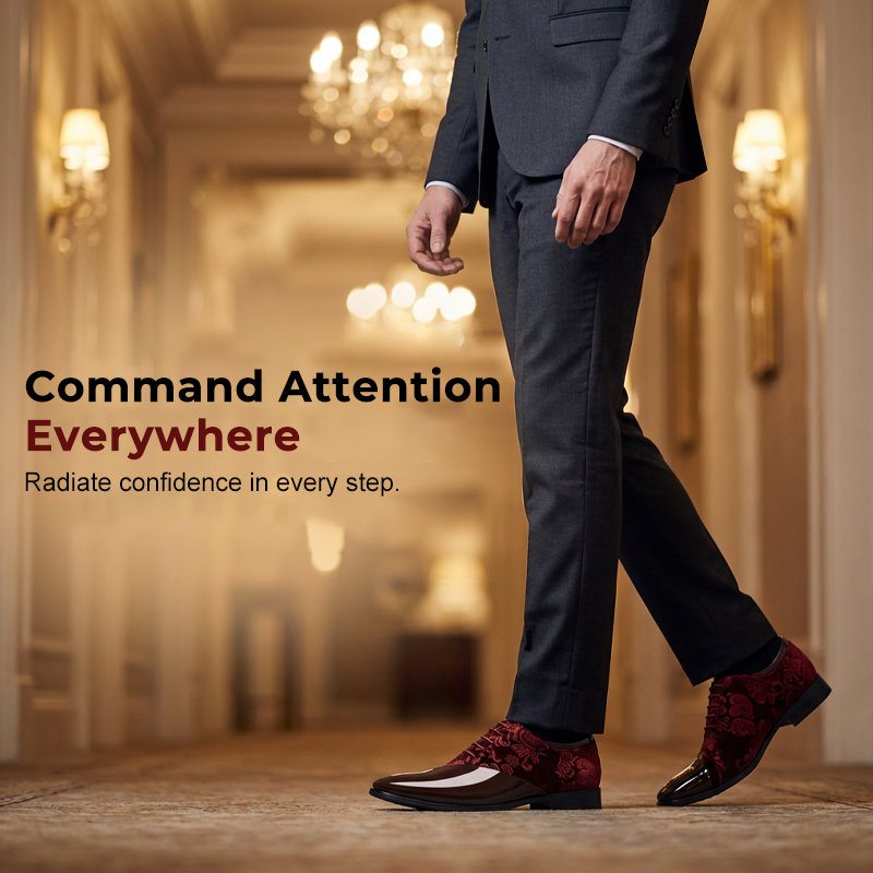 Statement Contrast Dress Shoes