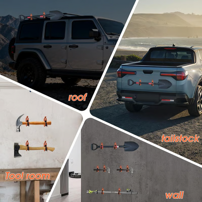 📢📢49% OFF !! ⏰Heavy Duty Tool Holder Wall Mount Clamps