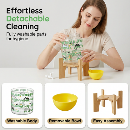 Unplugged High-Capacity Automatic Pet Water Dispenser