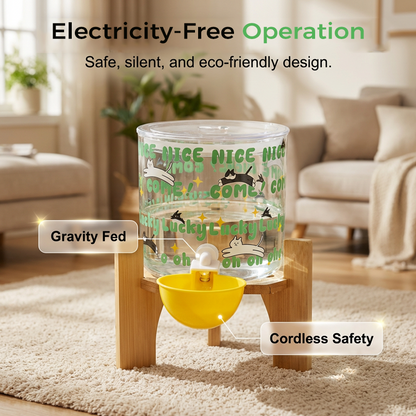 Unplugged High-Capacity Automatic Pet Water Dispenser