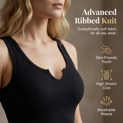 Women's Fitted Knit Tank Top