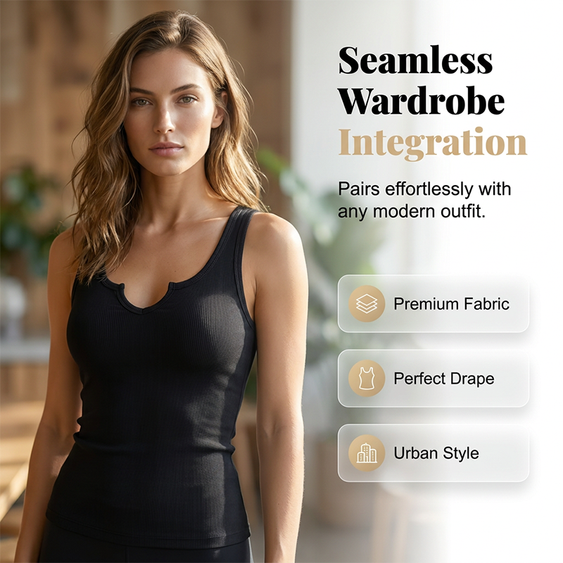 Women's Fitted Knit Tank Top