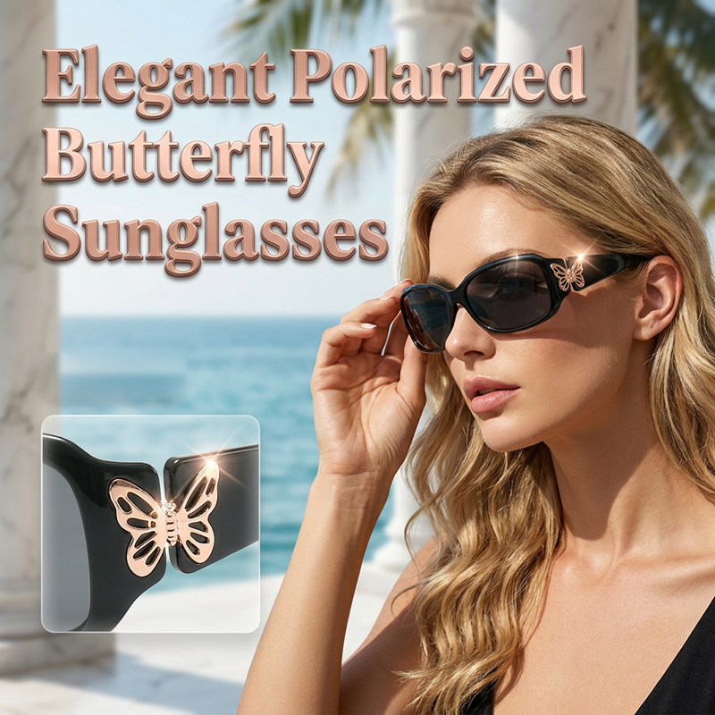 Elegant Butterfly Polarized Sunglasses