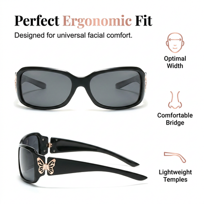 Elegant Butterfly Polarized Sunglasses