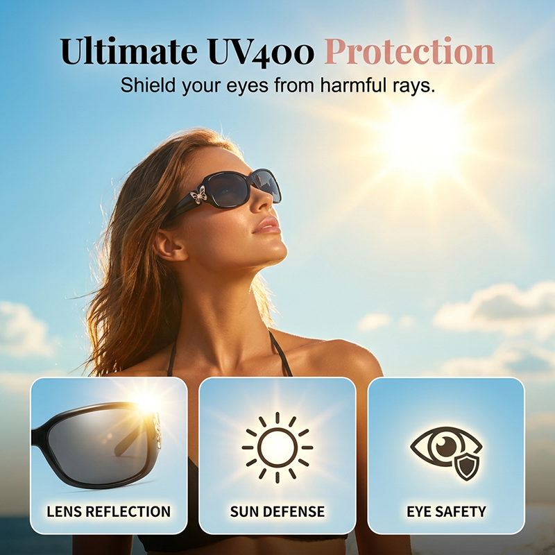 Elegant Butterfly Polarized Sunglasses