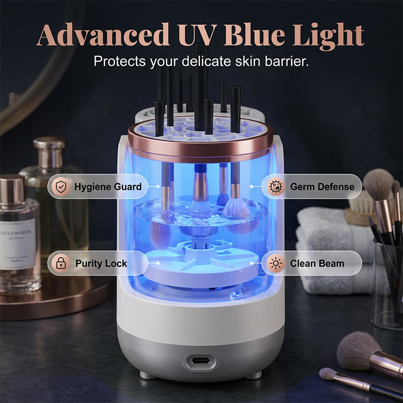 Portable Electric Makeup Brush Cleaner Machine